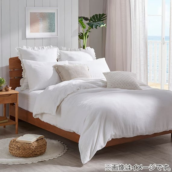 FITTED SHEET38 WGAUZE WH SZ38 Q