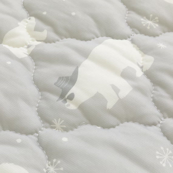 REVERSIBLE PADDED PILLOW TOPPER N COOL S2503 BEAR