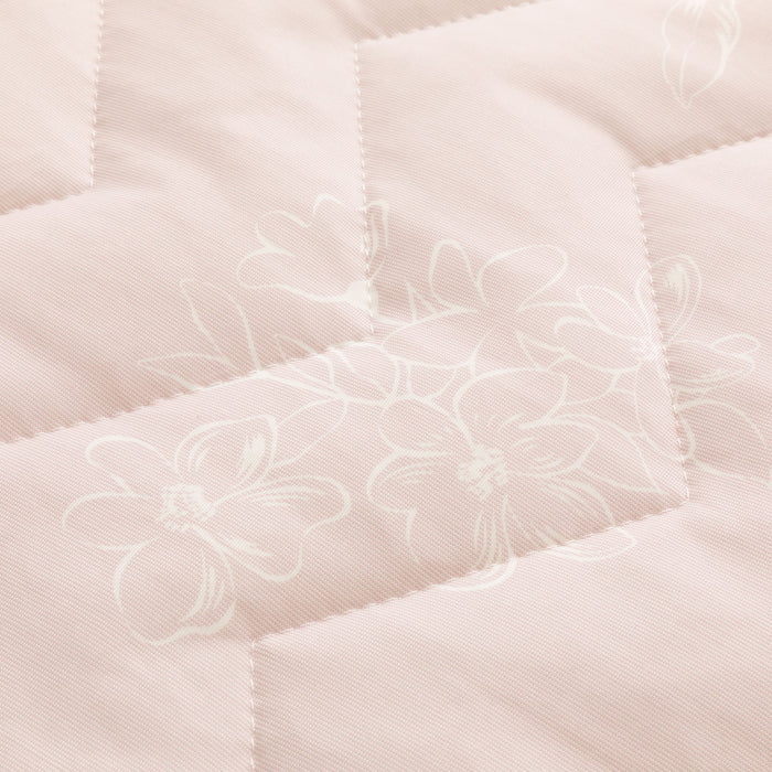 REVERSIBLE PADDED SHEET TOPPER N COOL WSP S2511 FLOWER RO Q