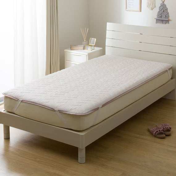 REVERSIBLE PADDED SHEET TOPPER N COOL WSP S2511 FLOWER RO K