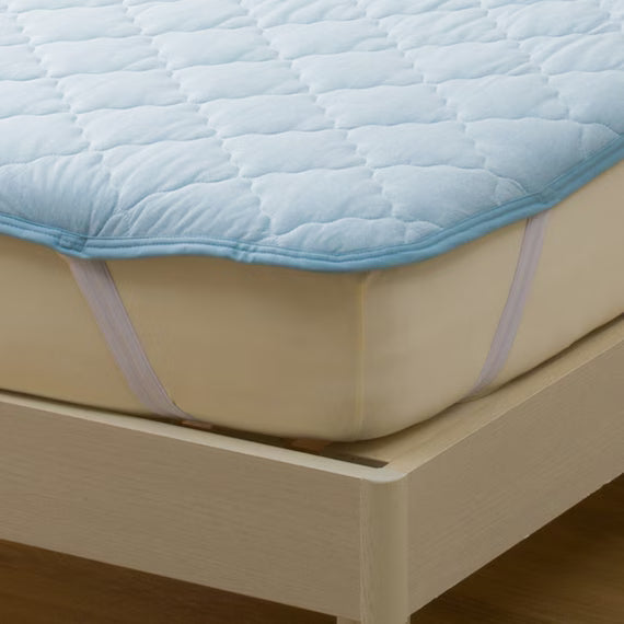 REVERSIBLE PADDED SHEET TOPPER N COOL S BL S2501