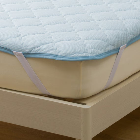 REVERSIBLE PADDED SHEET TOPPER N COOL S BL S2501
