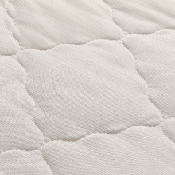 REVERSIBLE PADDED SHEET TOPPER N COOL SD GY S2501