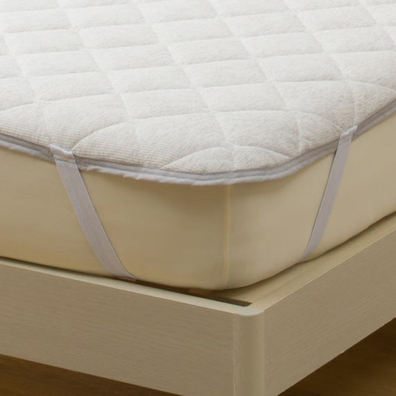 REVERSIBLE PADDED SHEET TOPPER N COOL SP Q WH S2502