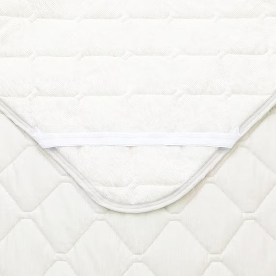 REVERSIBLE PADDED SHEET TOPPER N COOL SP Q WH S2502