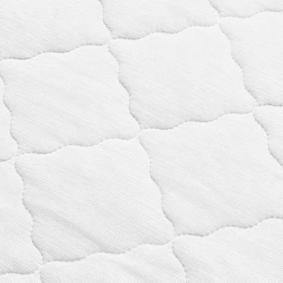 REVERSIBLE PADDED SHEET TOPPER N COOL SP S WH S2502