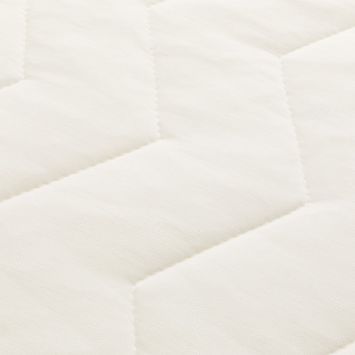 REVERSIBLE PADDED SHEET TOPPER N COOL WSP K WH S2503