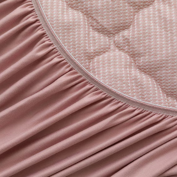 REVERSIBLE FITTED SHEET TOPPER N COOL SP S RO S2502