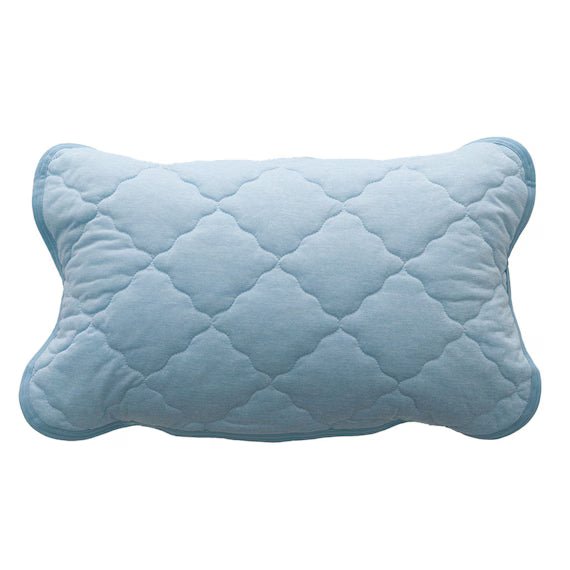 REVERSIBLE PADDED PILLOW TOPPER N COOL BL S2501