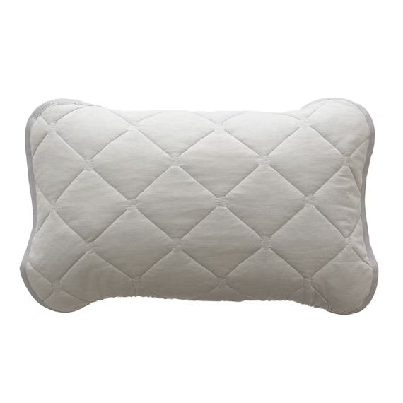 REVERSIBLE PADDED PILLOW TOPPER N COOL SP GY S2502