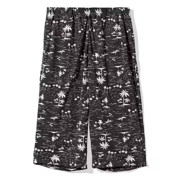MENS SUPER COOL THREEQUARTER LENGTH ROOM PANTS NEP BK M