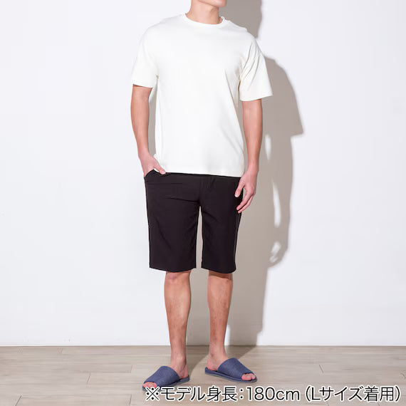 MENS COOL KNEE LENGTH SUPER STRETCH PANTS NE BK M