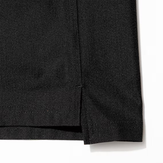 MENS COOL CUT GEORGETTE SHORT SLEEVESHIRT NE BK LL