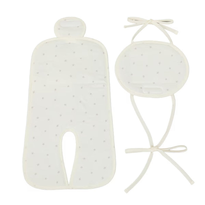 COTTON STROLLER PAD WITH COOLING POCKET CT25