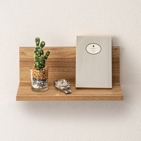 WALL SHELF HS L30 LBR