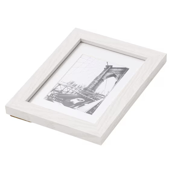 PHOTO FRAME  L WH IT14