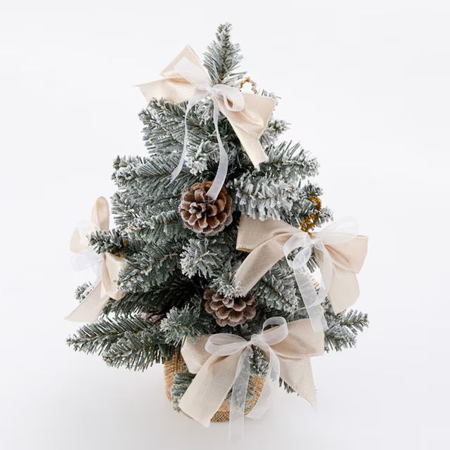 CHRISTMAS TREE TCA24-035-A SNOW GOLD n4GW