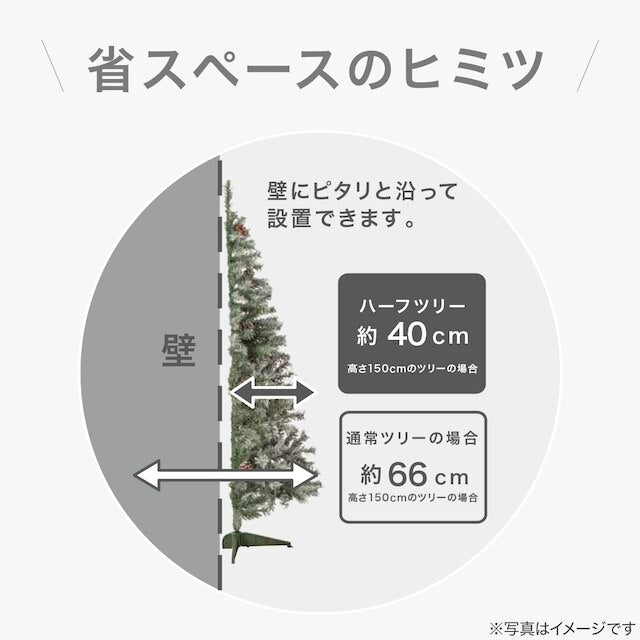 CHRISTMAS TREE TCA23-003-HF-B 180CM n4GW
