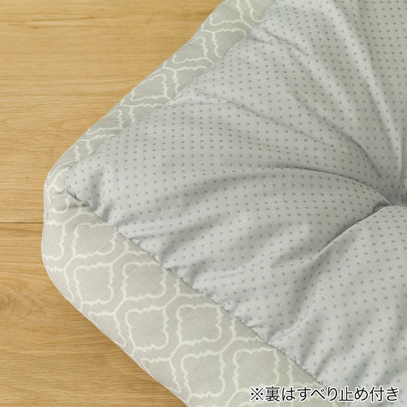 PET BED N-COOL WSP L-SQUARE GY S254