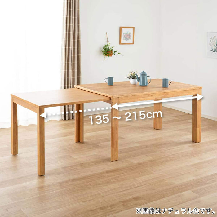 Grow Extendable Dining Table 135/215 cm (Walnut)