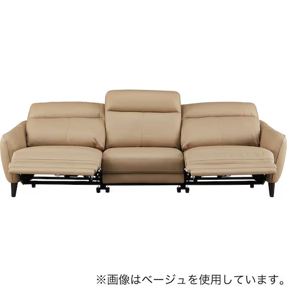 ELECTRIC WIDE 3 SEATER SOFA LS06 NW BK