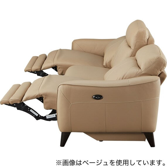 ELECTRIC WIDE 3 SEATER SOFA LS06 NW BK