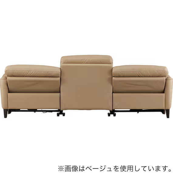 ELECTRIC WIDE 3 SEATER SOFA LS06 NW BK