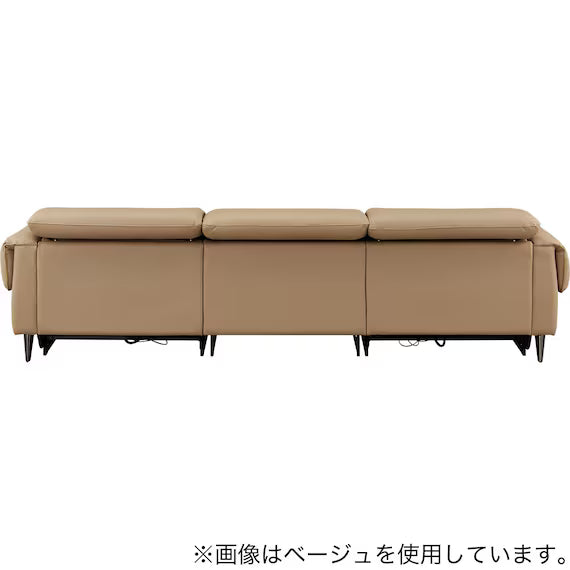 ELECTRIC WIDE 3 SEATER SOFA LS04 NW DGR