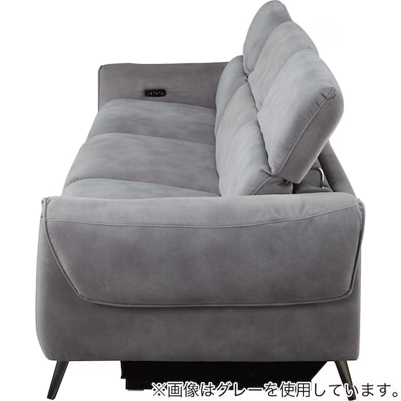 ELECTRIC WIDE 3 SEATER SOFA LS04 PEY DGY