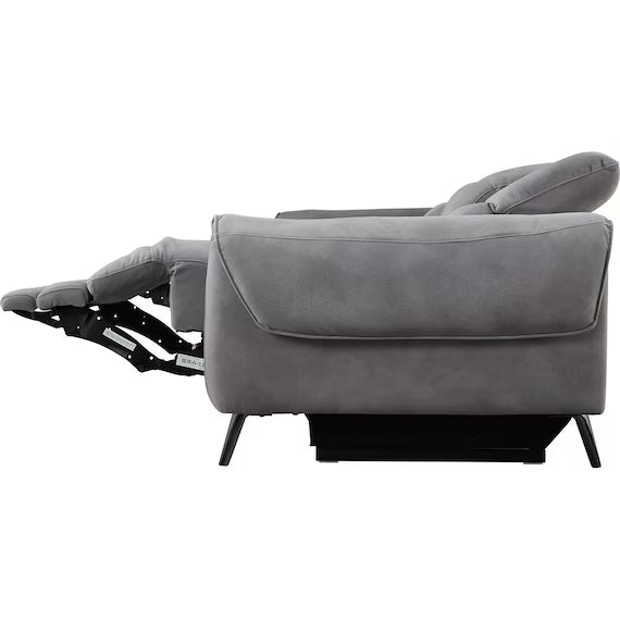 ELECTRIC WIDE 3 SEATER SOFA LS04 PEY GY