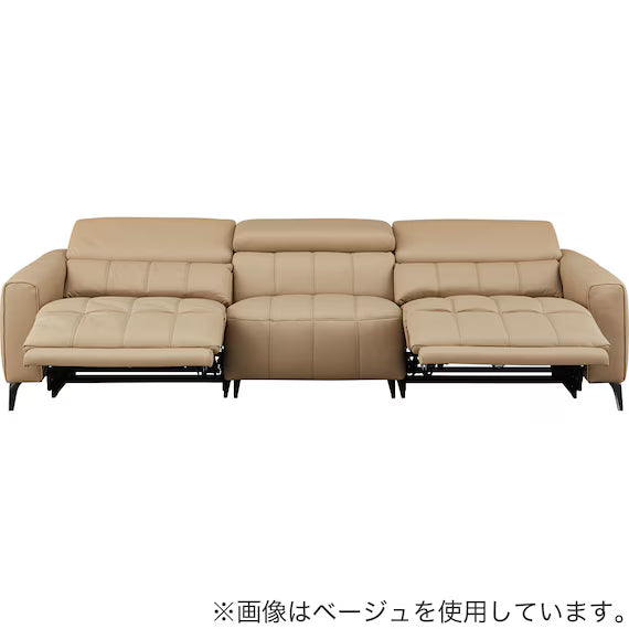 ELECTRIC WIDE 3 SEATER SOFA LS05 NW BK