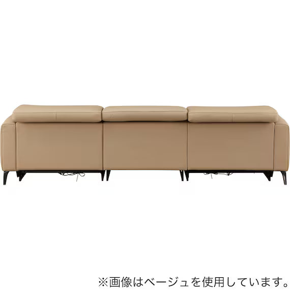 ELECTRIC WIDE 3 SEATER SOFA LS05 NW BK