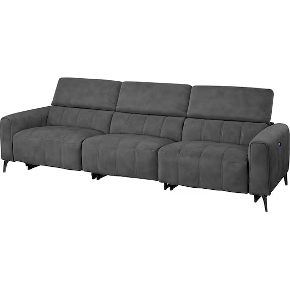 ELECTRIC WIDE 3 SEATER SOFA LS05 PEY DGY
