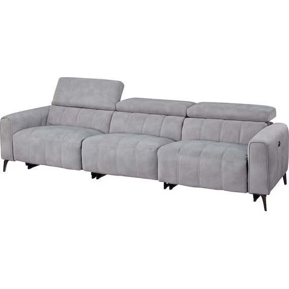 ELECTRIC WIDE 3 SEATER SOFA LS05 PEY GY
