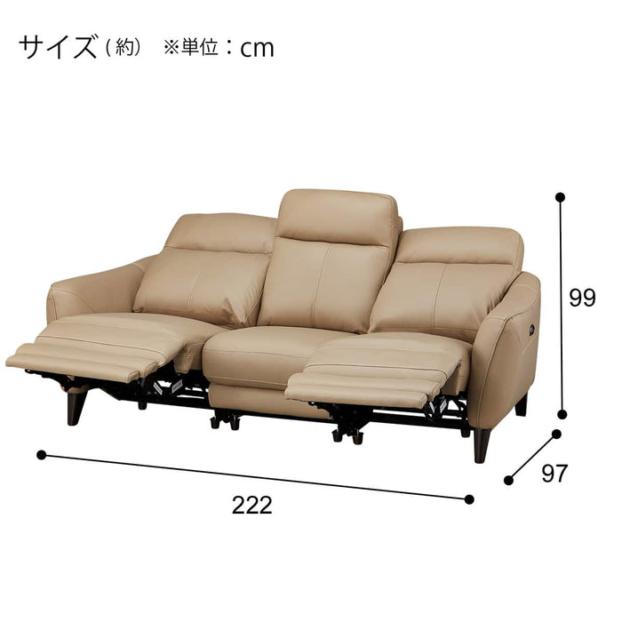 ELECTRIC 3 SEATER SOFA LS06 NW