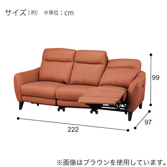 ELECTRIC 3 SEATER SOFA LS06 SK BR