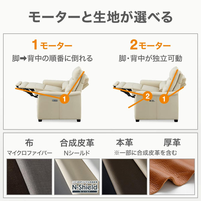 ELECTRIC SOFA N-BELIEVA 3 TK-LEATHER