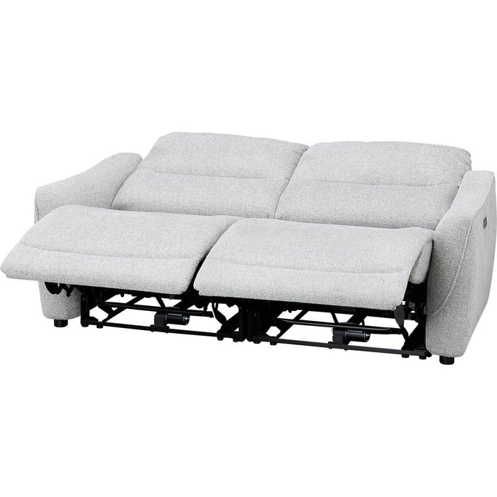 HE02N Wide 2-Seater Power Reclining Sofa (Light Gray)