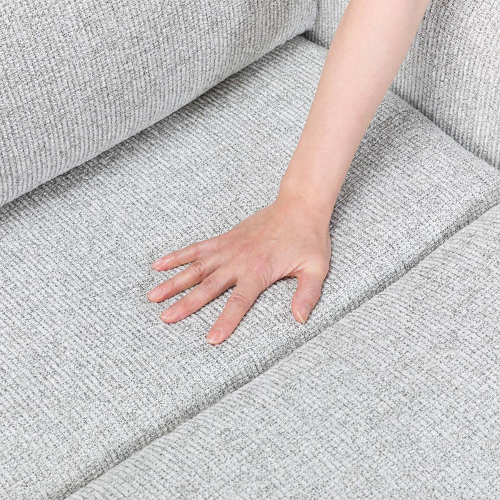 HE02N Wide 2-Seater Power Reclining Sofa (Light Gray)