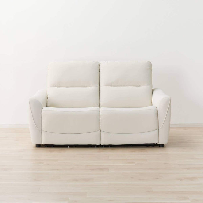 HE02N 2-Seater Power Reclining Sofa, N Shield (Ivory)