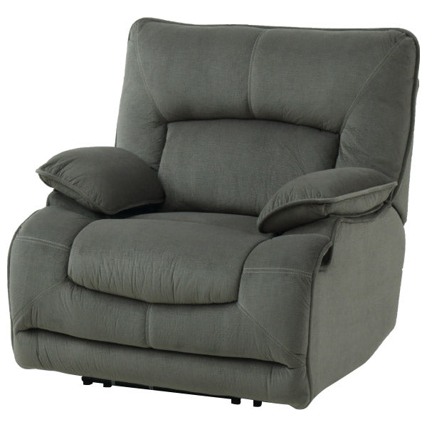 1SEATER ELECTRIC FABRIC SOFA HIT GY