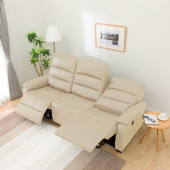3 ELECTRIC 3P SOFA N-BELIEVA BE2-MI15 LEATHER