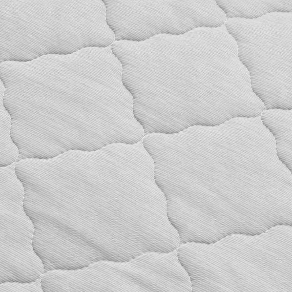 PADDED SHEET TOPPER WITHOUT BANDS N COOL K GY S2501