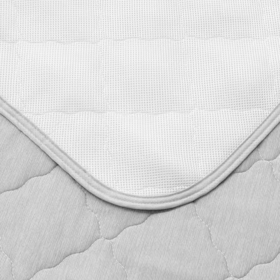 PADDED SHEET TOPPER WITHOUT BANDS N COOL S GY S2501