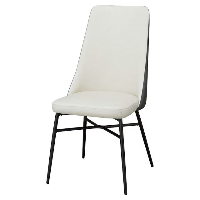 DINING CHAIR PVC IV/GY YA341