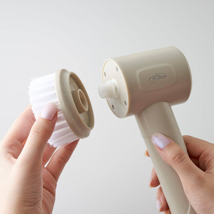 Electric Multi Scrubber (Rechargeable, with Brush & Sponge Attachments)