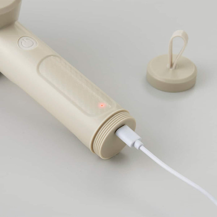 Electric Multi Scrubber (Rechargeable, with Brush & Sponge Attachments)