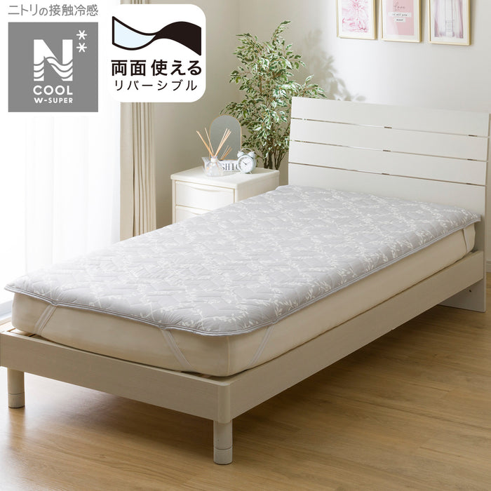 MATTRESS PAD N COOL WSP S2414 LEAF WD
