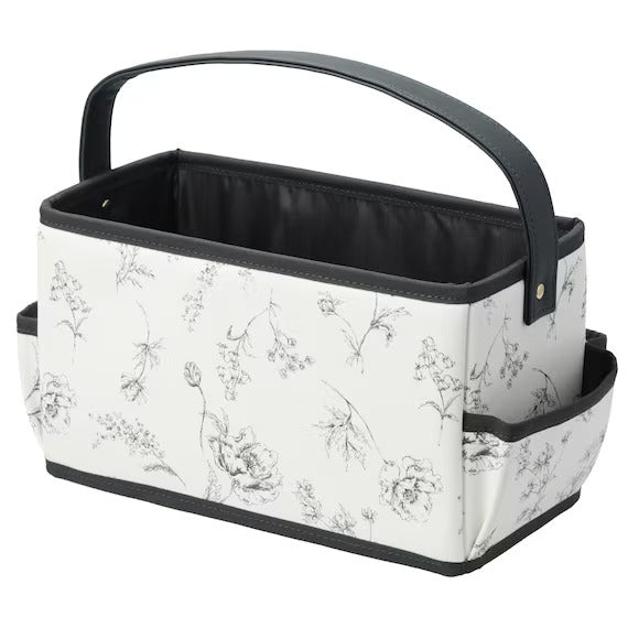 COSMETIC CARRY BW FLOWER LINE L NT-2205