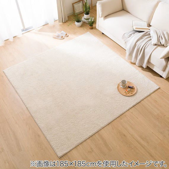SHAGGY RUG 185X185 BE SR002